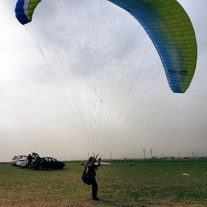 Reza Abazari Paragliding instructor course