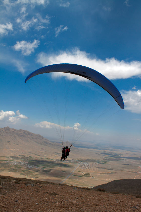 ontario paragliding reza abazari